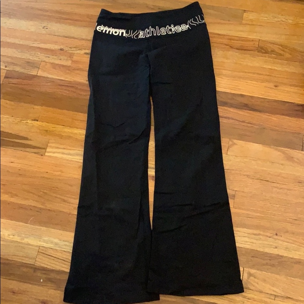 Lululemon Flare Yoga Pants, Size 6